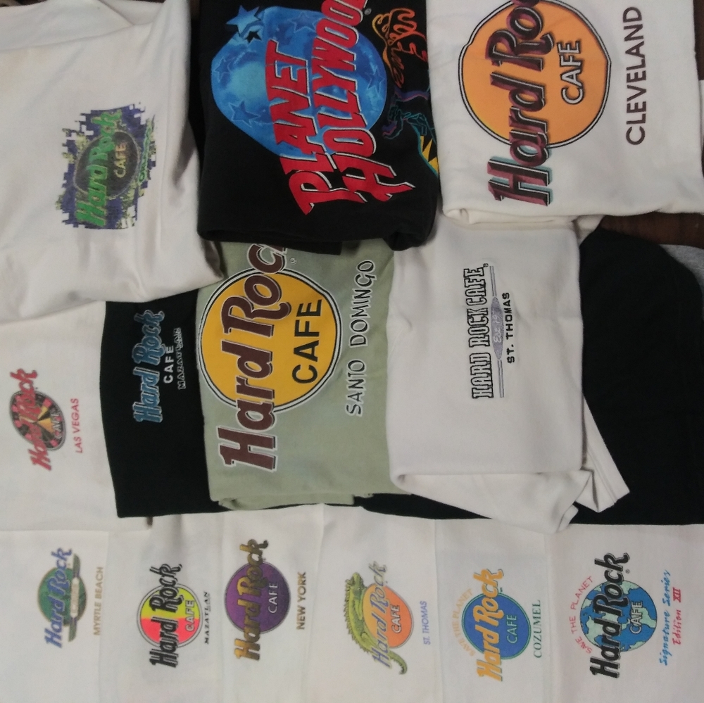 HARD ROCK T-SHIRTS